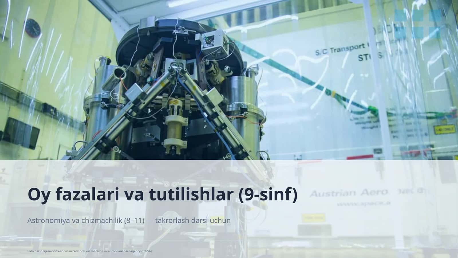 Oy fazalari va tutilishlar (9-sinf) 1