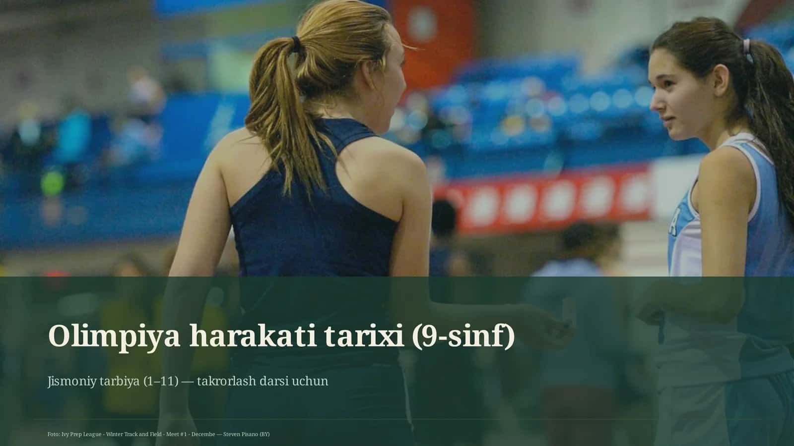 Olimpiya harakati tarixi (9-sinf) 1