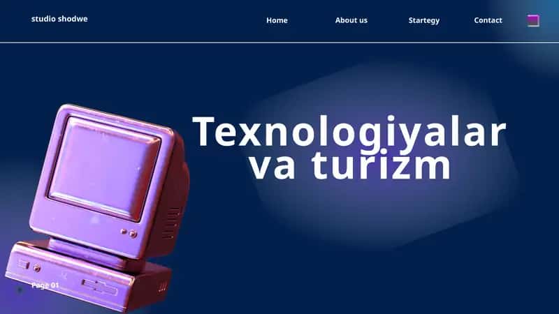Texnologiyalar va turizm 1