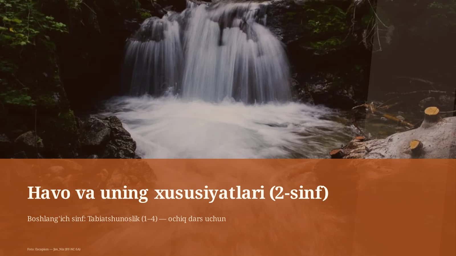 Havo va uning xususiyatlari (2-sinf) 1