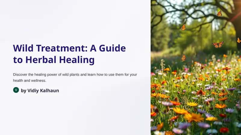Wild Treatment: A Guide to Herbal Healing 1