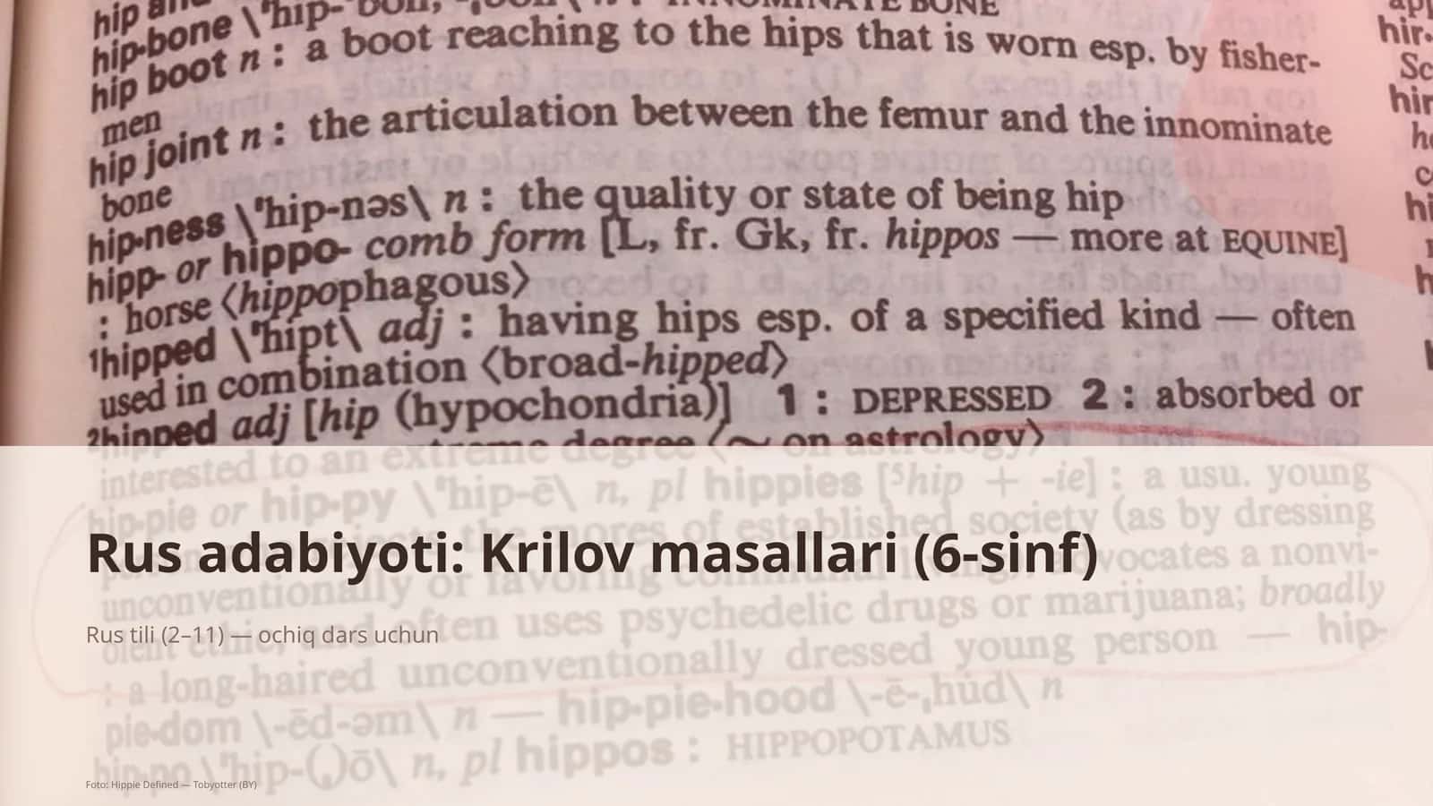 Krilov masallari 1