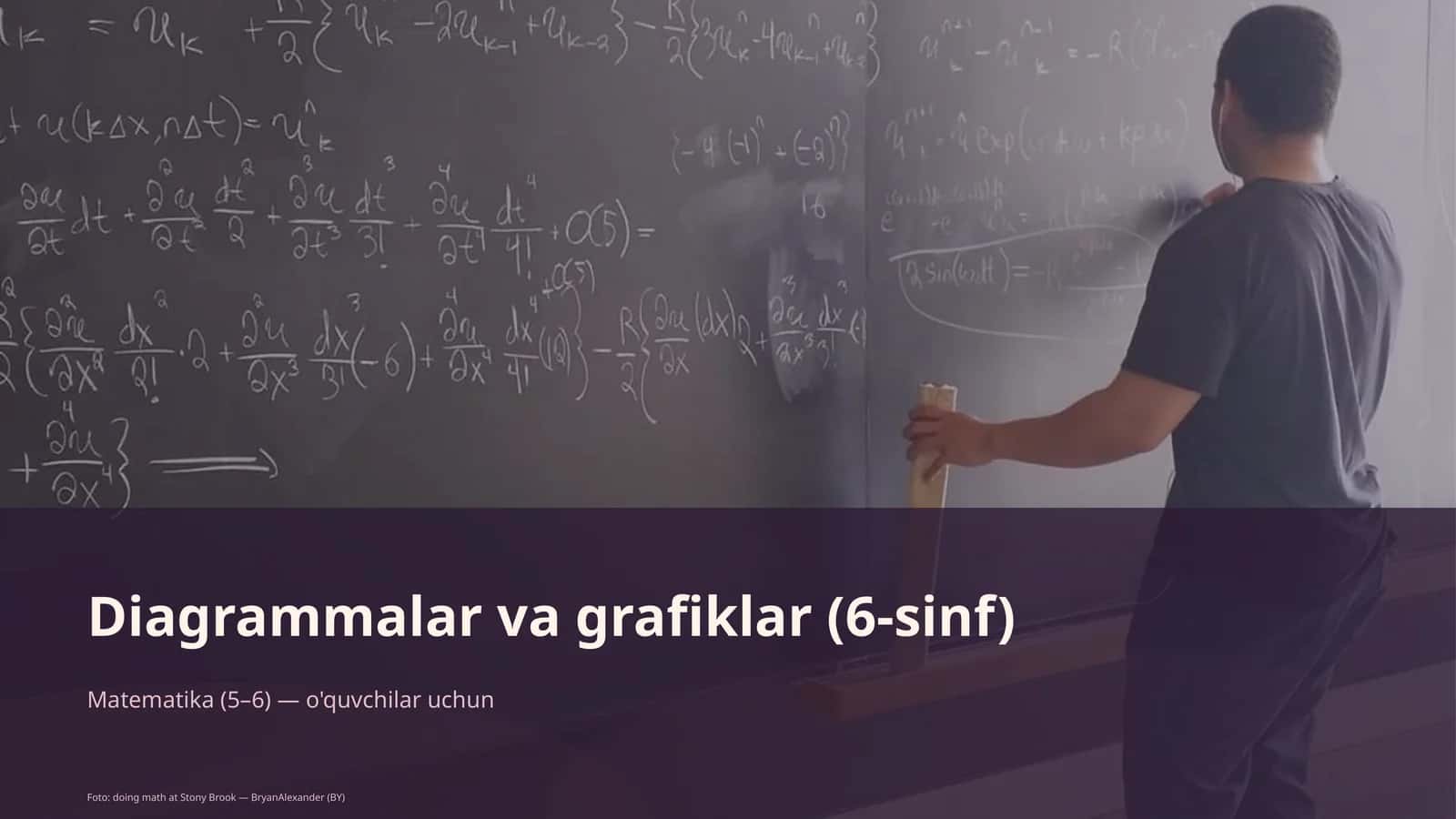 Diagrammalar va grafiklar (6-sinf) 1
