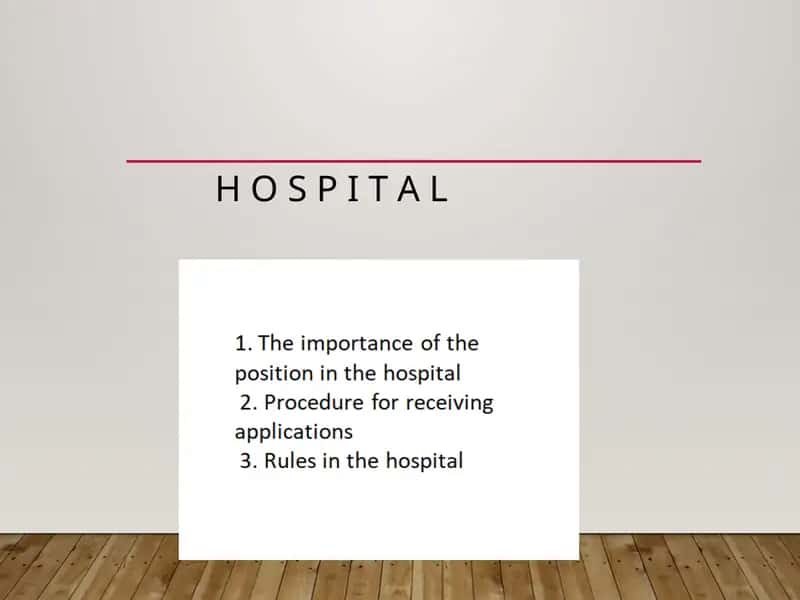 HOSPITAL 1
