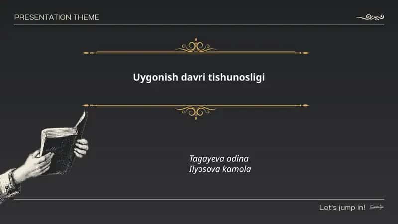 Uygonish davri tishunosligi 1
