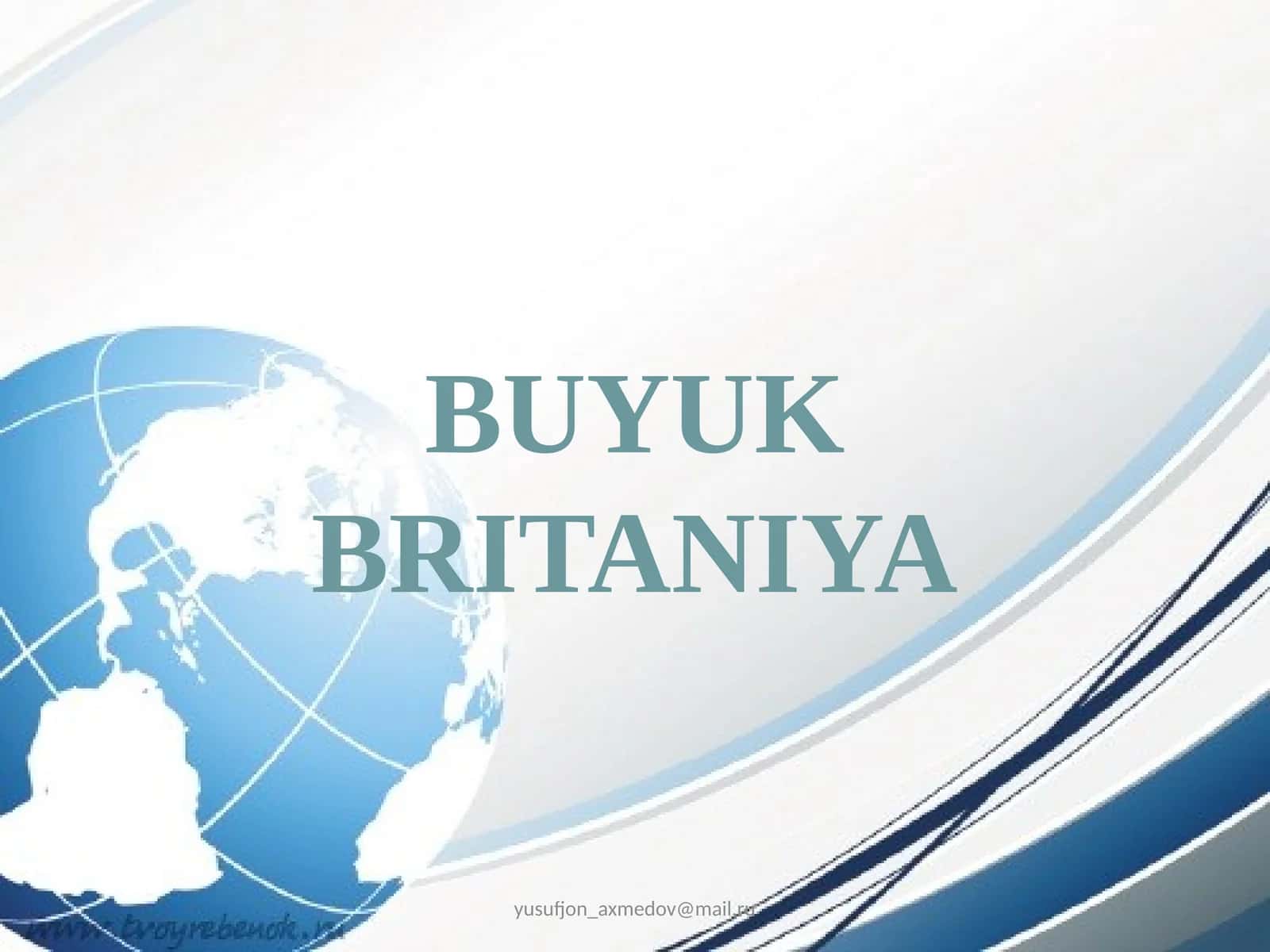 Buyuk Britaniya 1