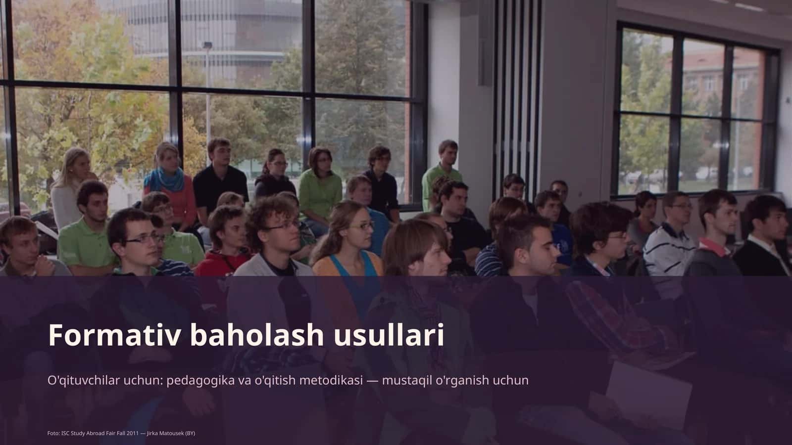Formativ baholash usullari 1