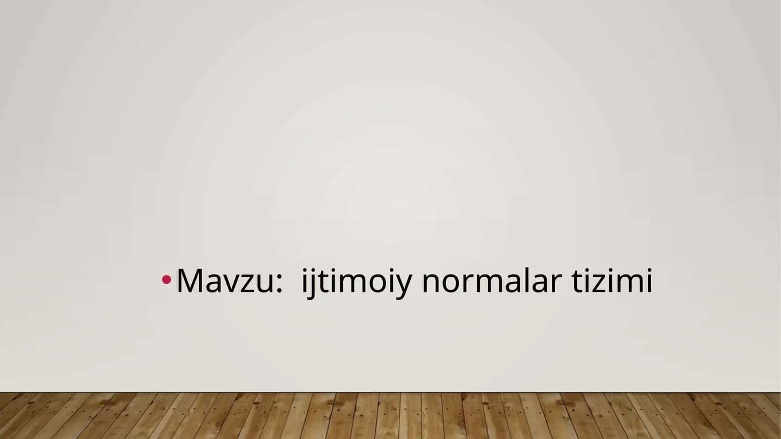 ijtimoiy normalar tizimi 1