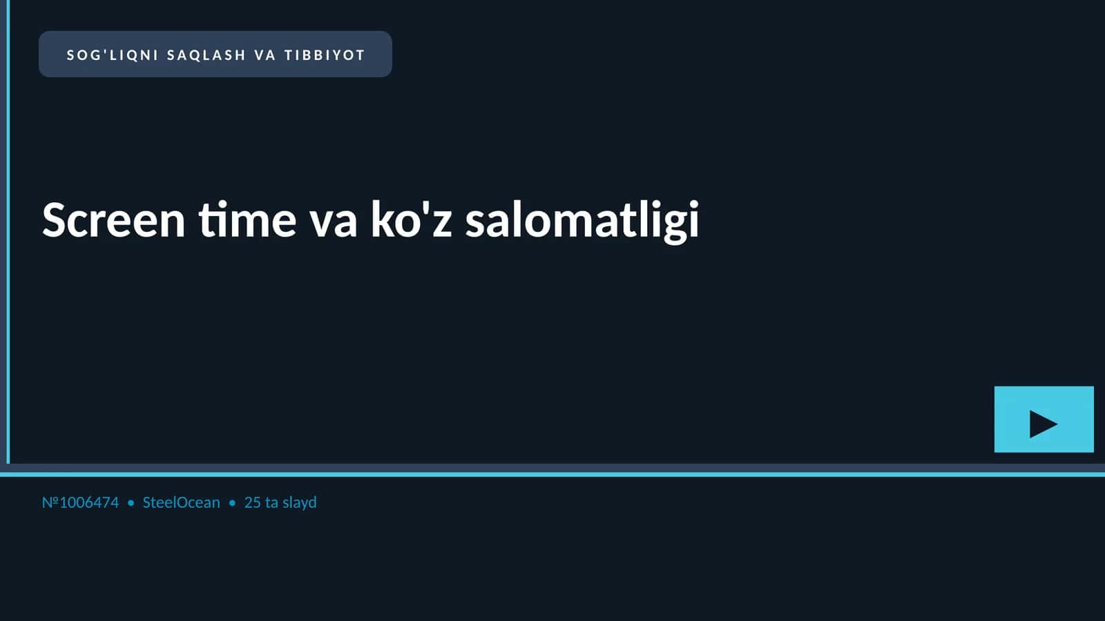 Screen time va ko'z salomatligi 1