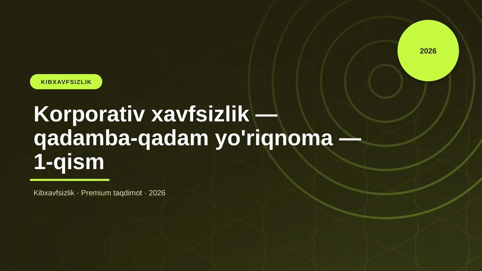 KIBXAVFSIZLIK 1