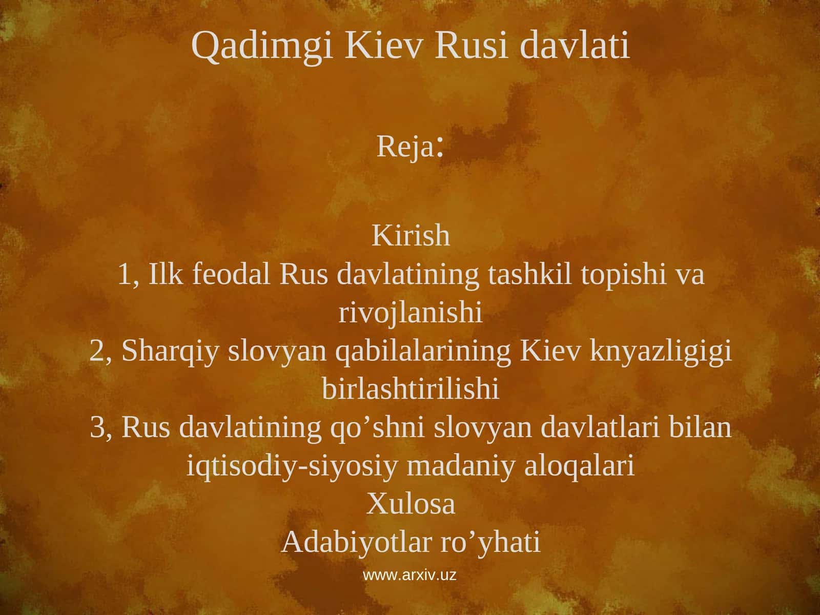 Qadimgi Kiev Rusi davlati 1