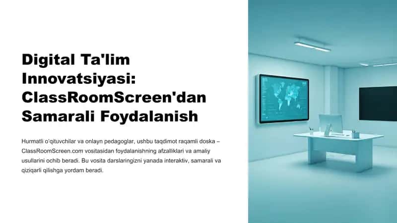 Digital ta'lim innovatsiyasi 1