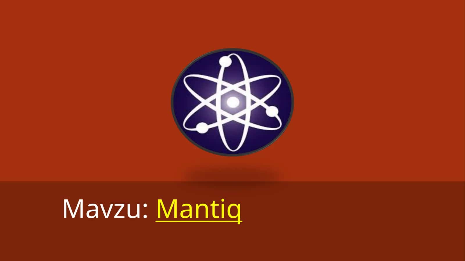Mantiq 1