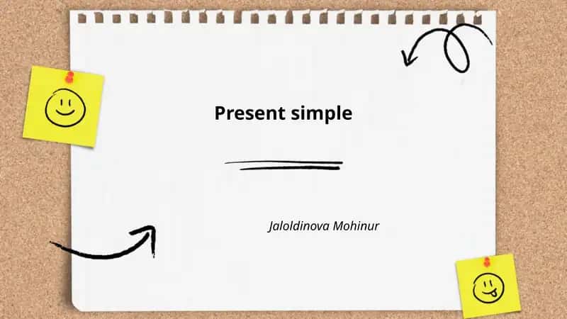 Present simple 1