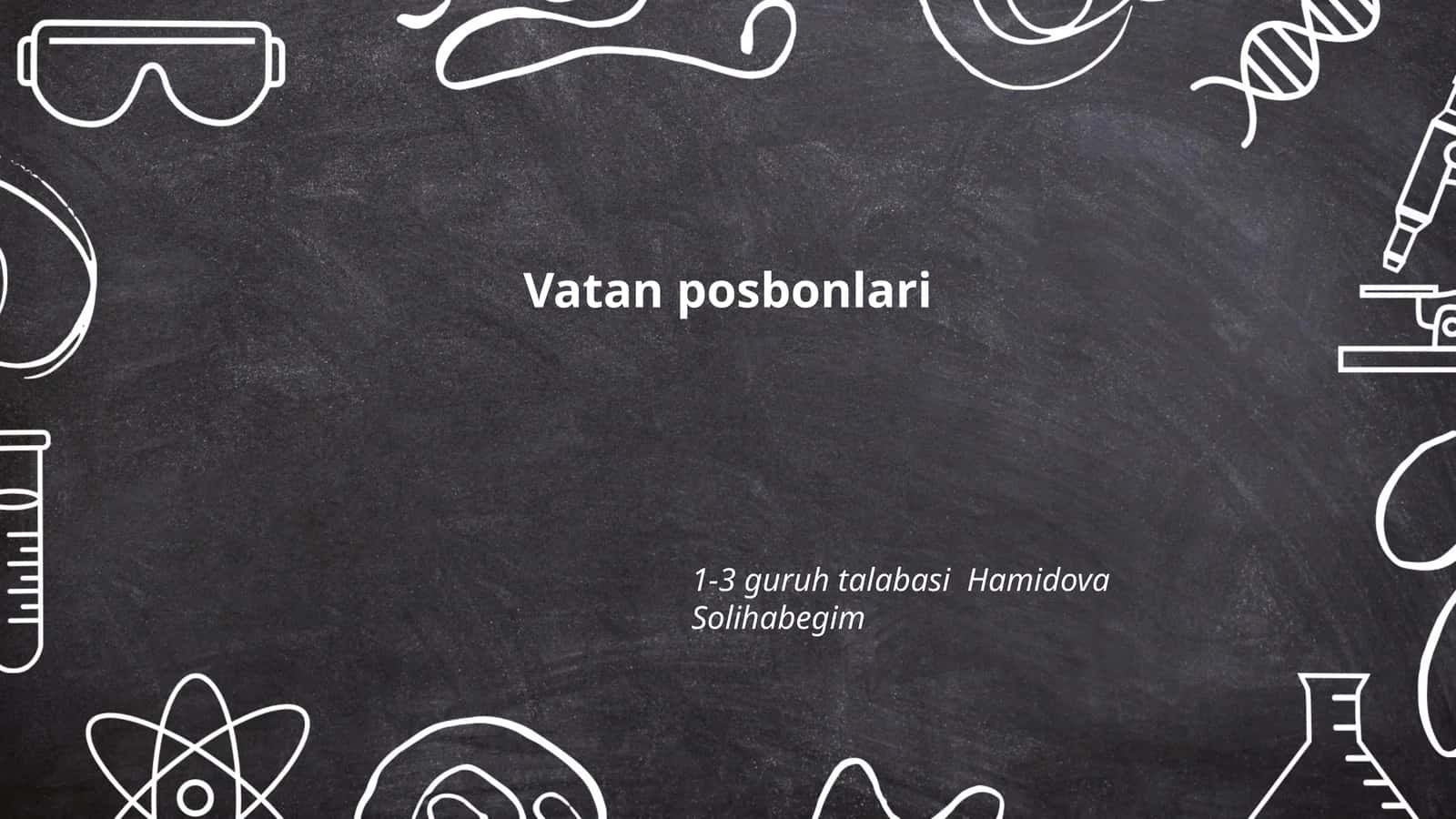 Vatan posbonlari 1