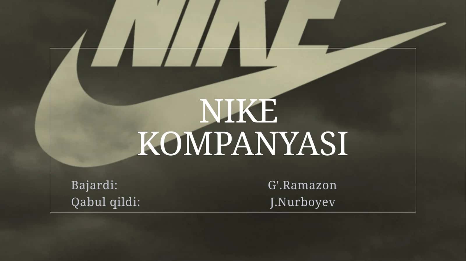 NIKEKOMPANYASi 1
