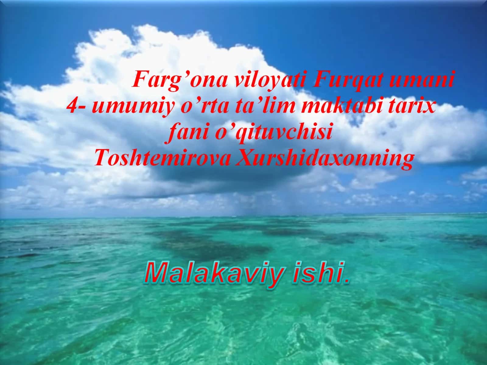Tarixiy xotirasiz kelajak yo’q 1