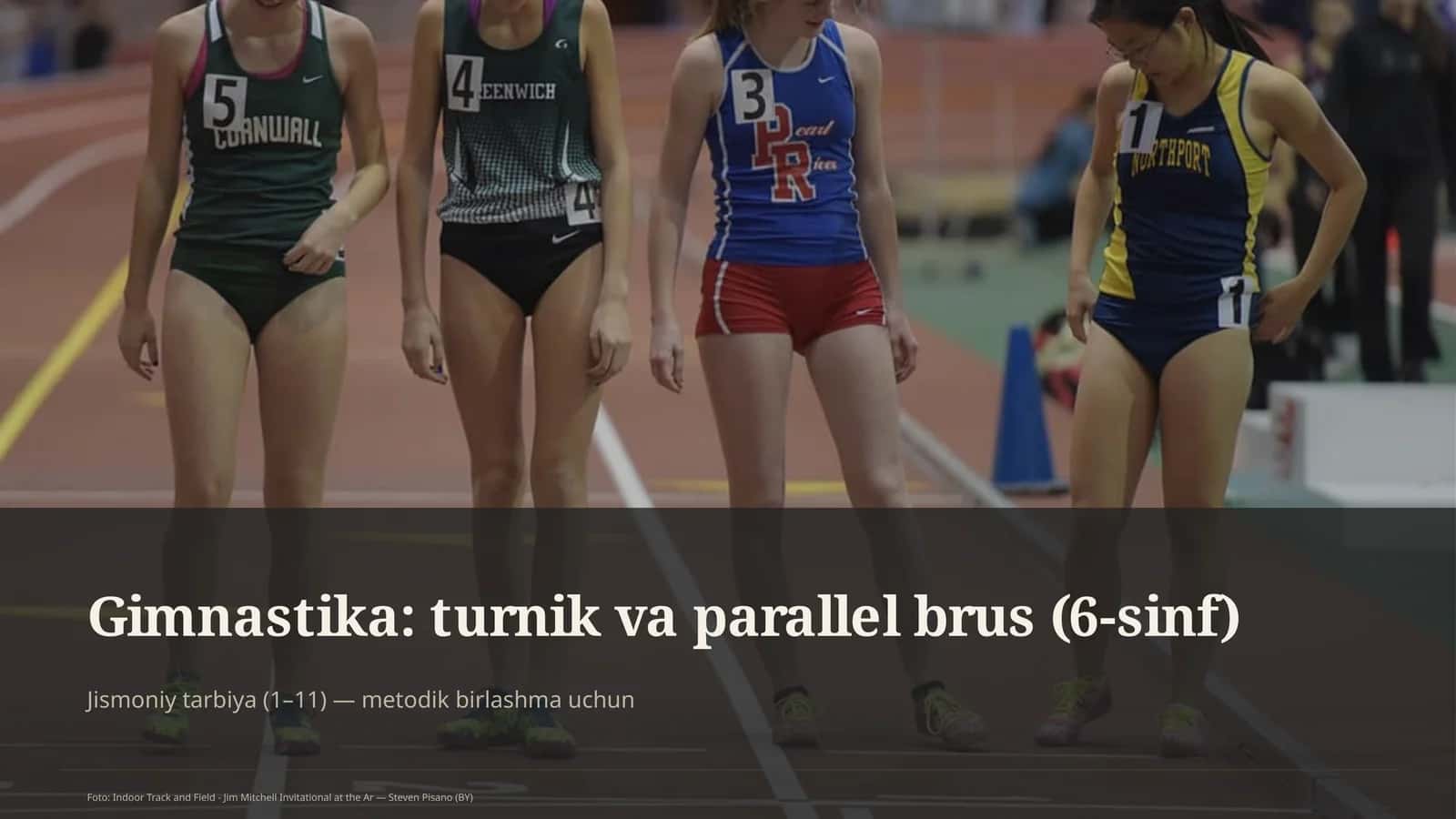 Gimnastika: turnik va parallel brus (6-sinf) 1