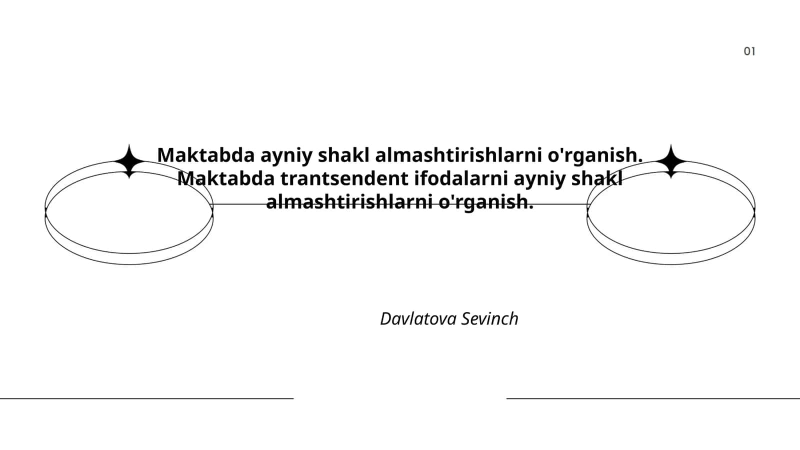 Trigonometrik ayniyatlarni o'rganish 1