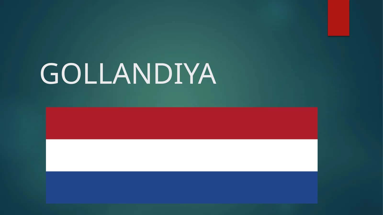 Gollandiya Qirolligi 1