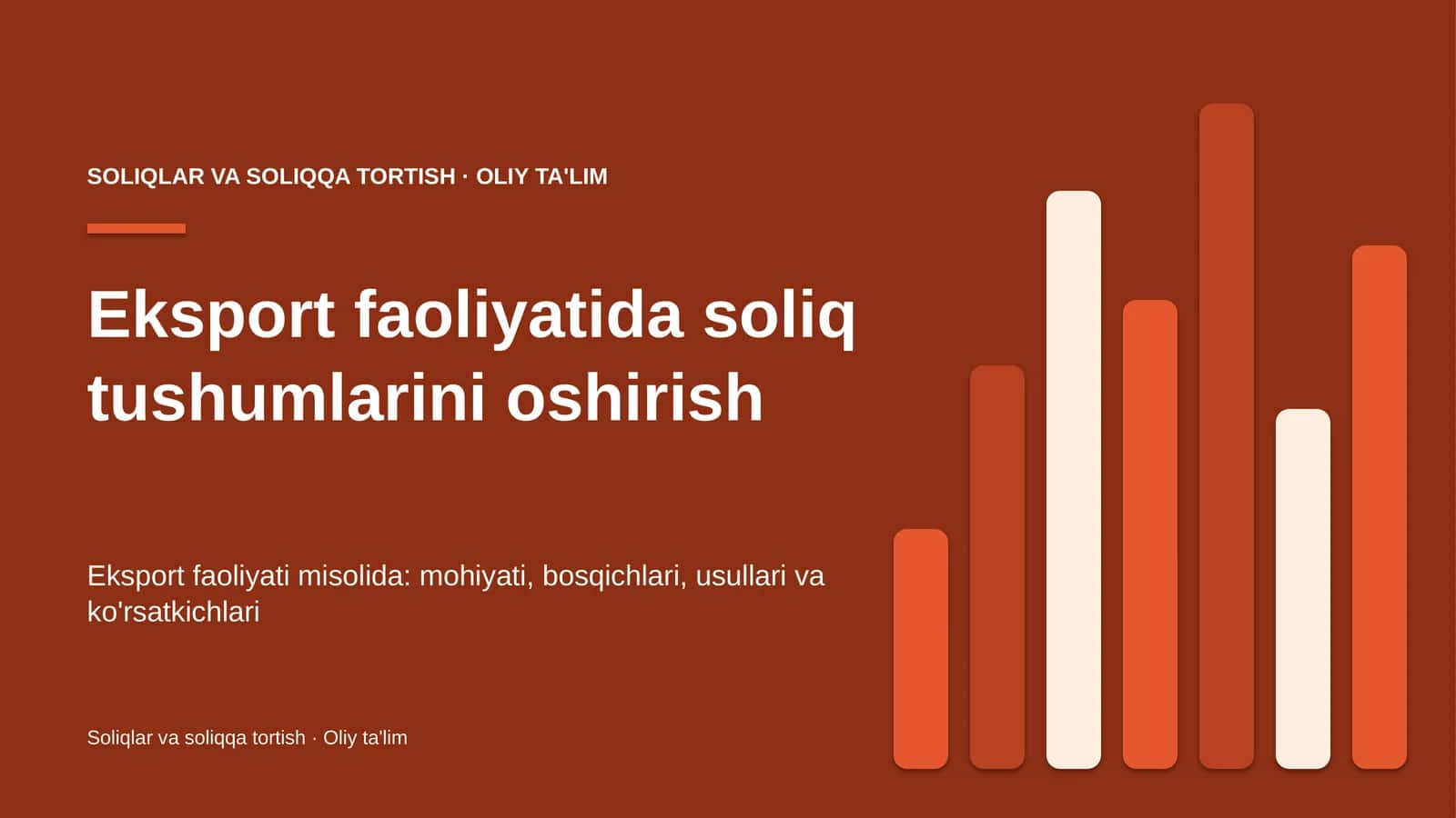 eksport faoliyatida soliq tushumlarini oshirish 3940 1
