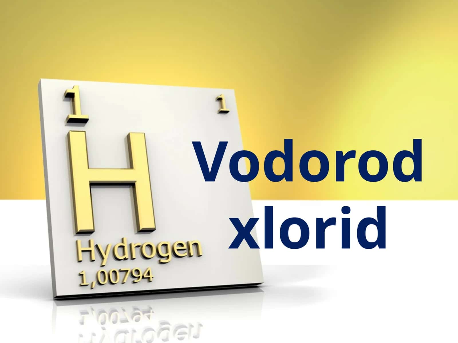 Vodorod xlorid 1
