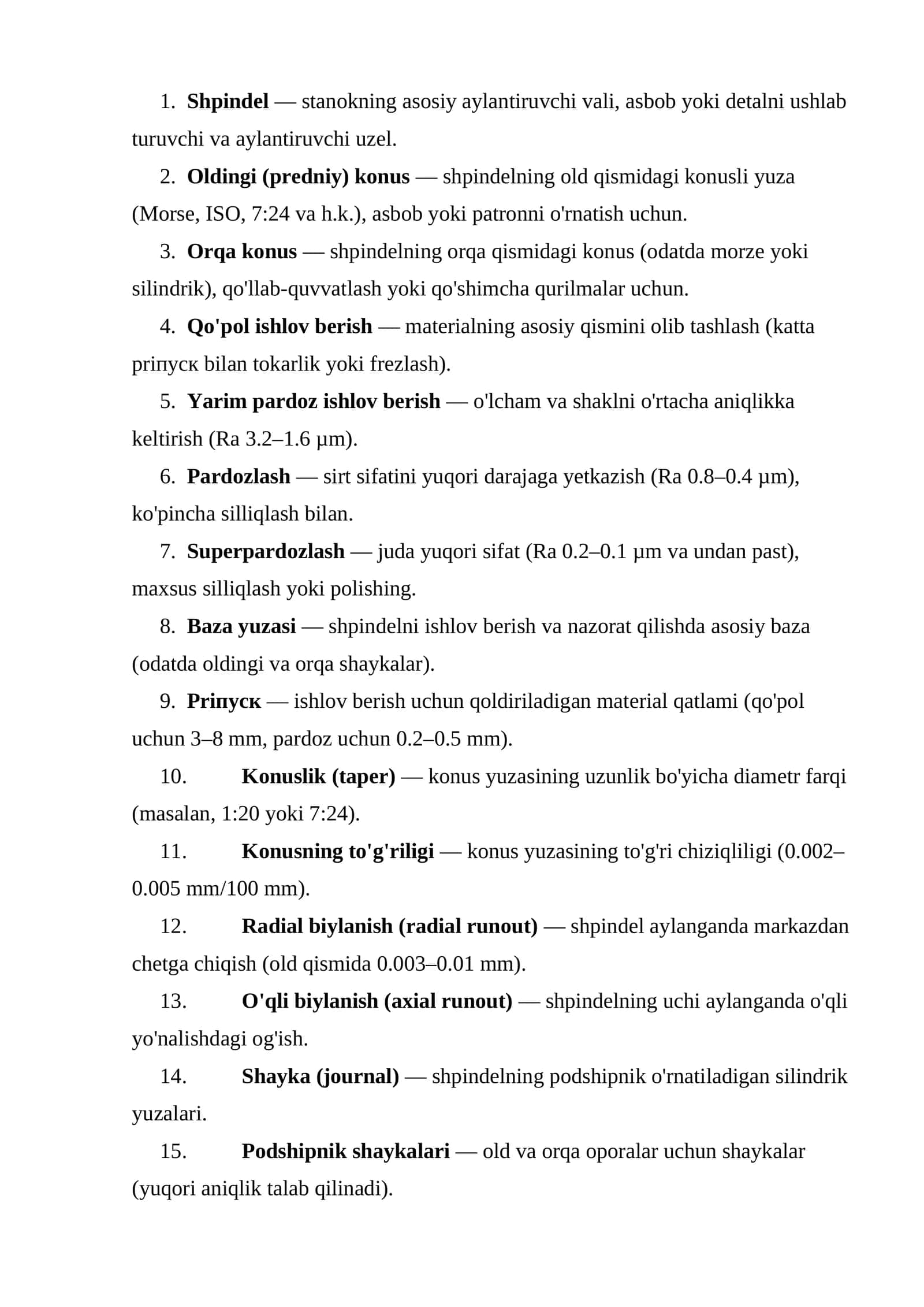 Shpindel 1