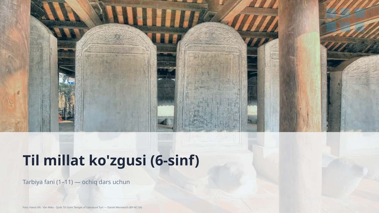 Til millat ko'zgusi (6-sinf) 1