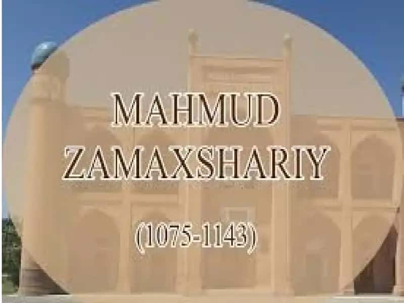 Abu-l-Qosim Mahmud bin Umar az-Zamaxshariy 1