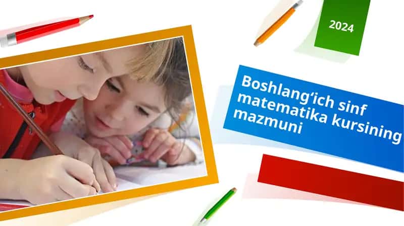 Boshlang‘ich sinf matematika kursi 1
