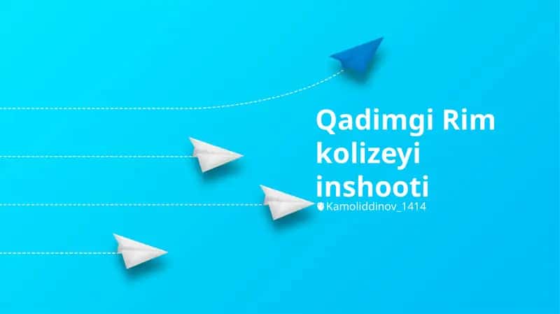 Qadimgi Rim kolizeyi inshooti 1