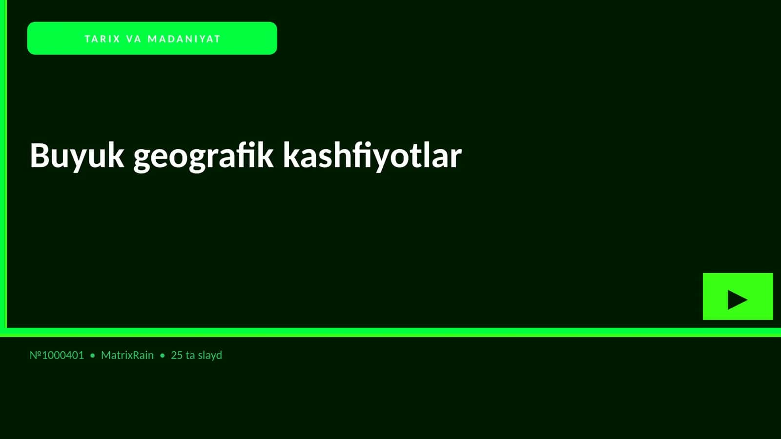 Buyuk geografik kashfiyotlar 1