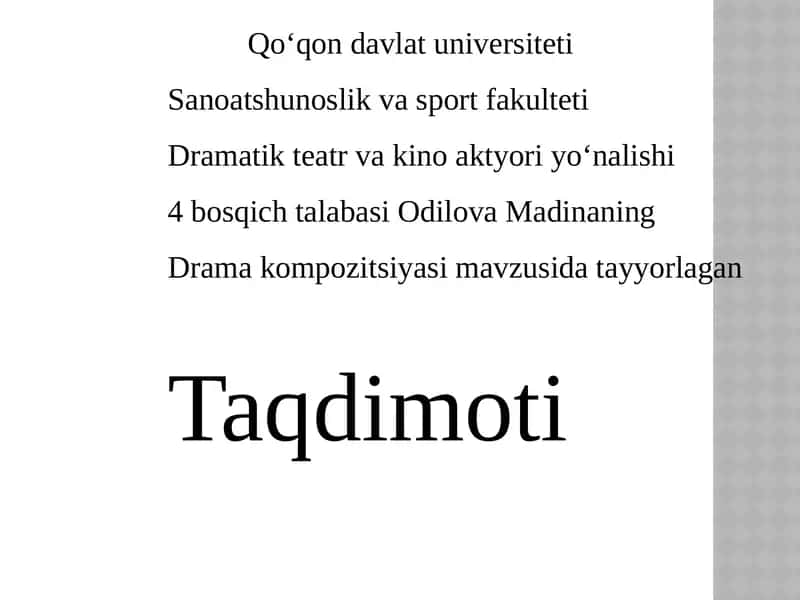 Dramakompozitsiyasi 1