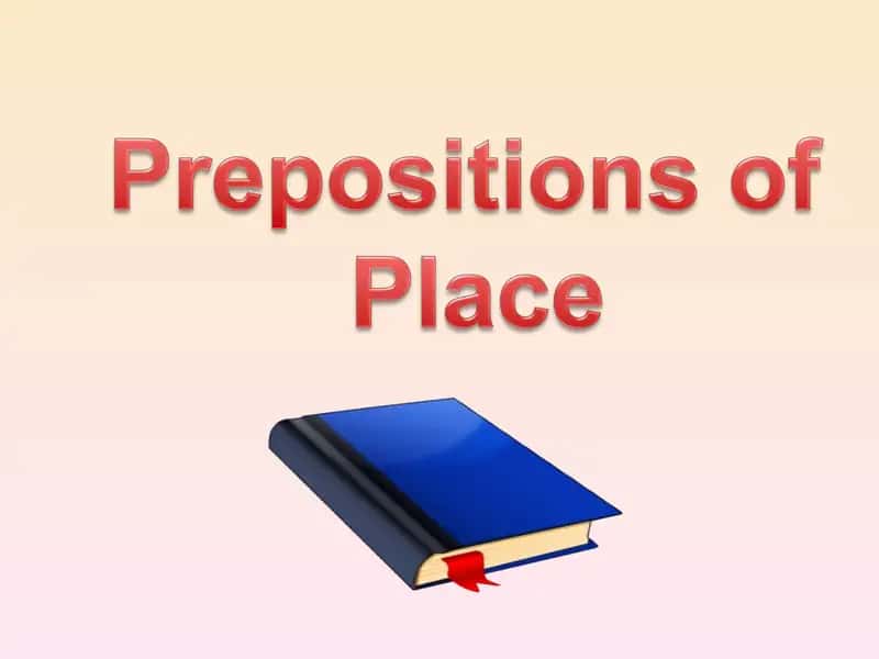Spatial Prepositions in English 1
