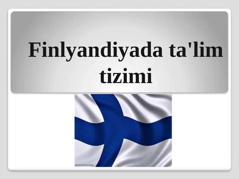 Finlyandiyada ta'lim tizimi 1