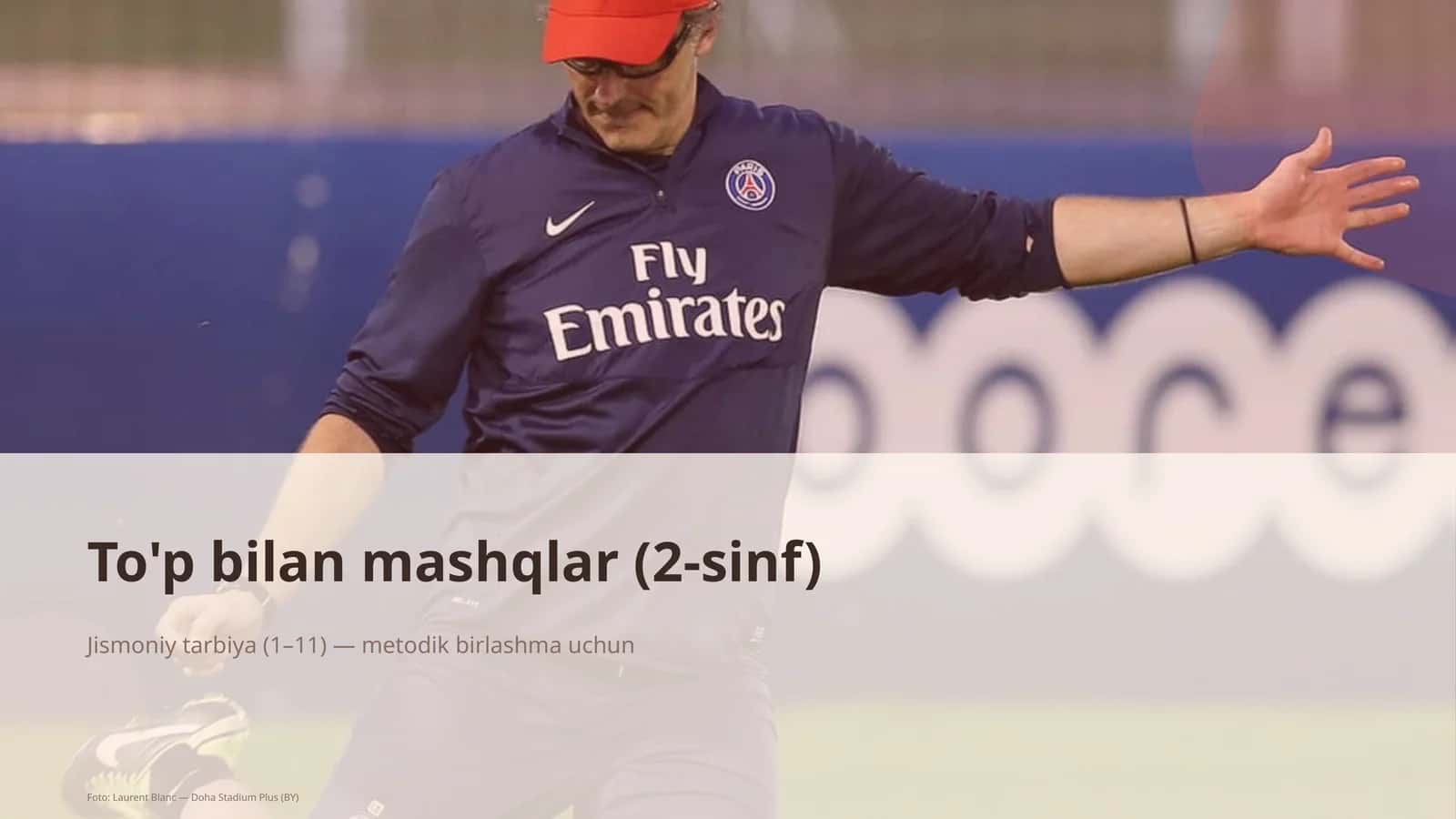 To'p bilan mashqlar (2-sinf) 1
