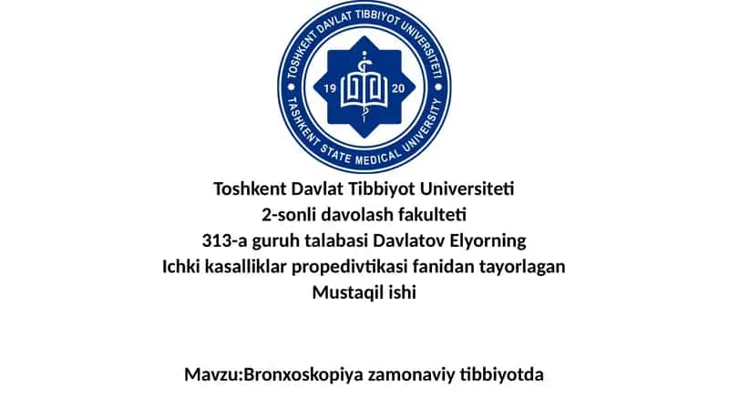 Bronxoskopiya 1