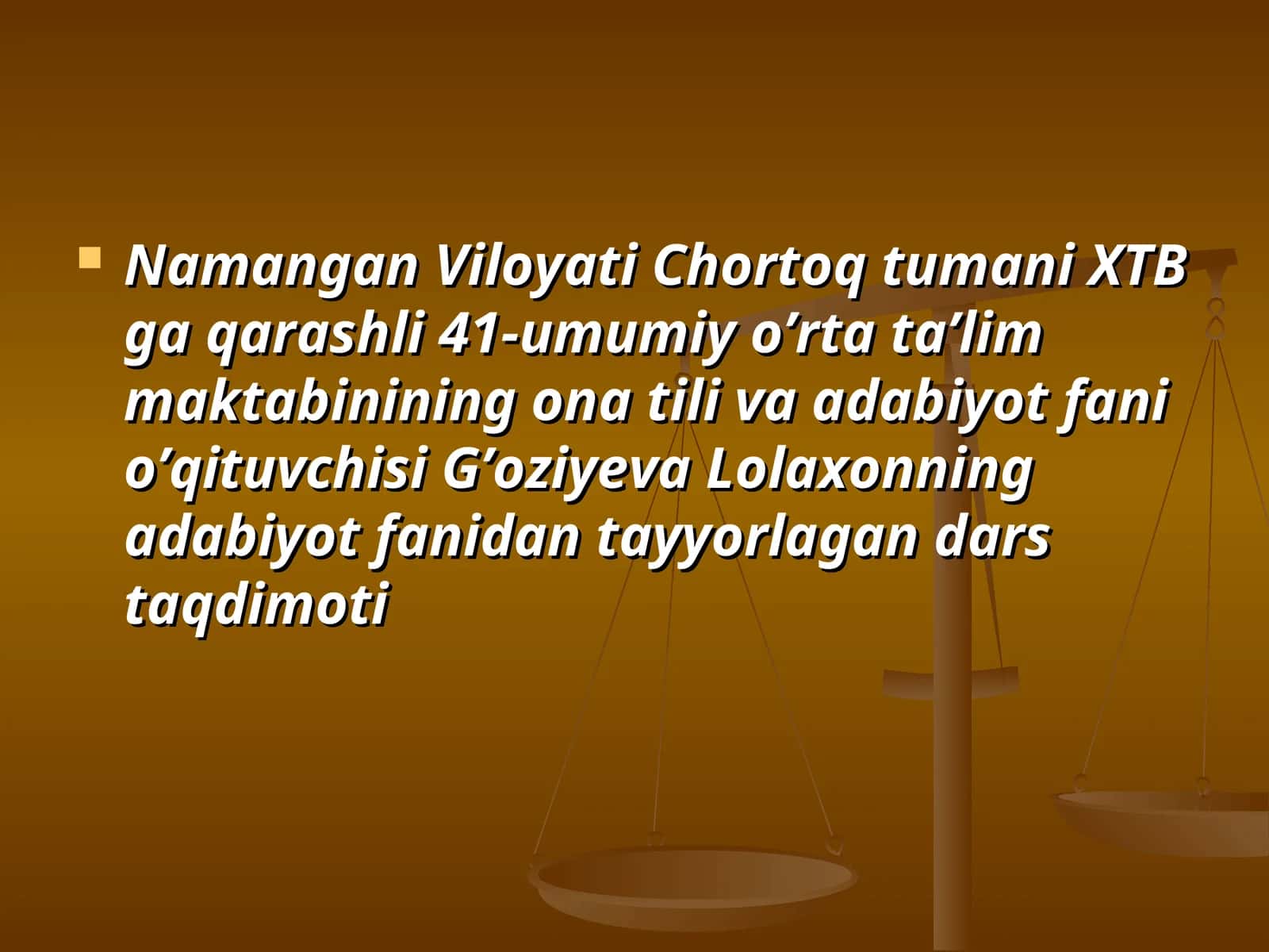 ASQAD MUXTORNING ”CHINOR” ROMANI 1