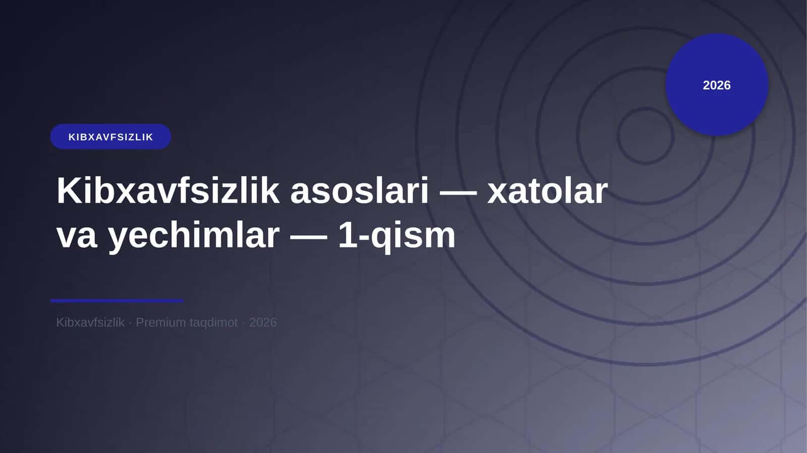 KIBXAVFSIZLIK 1