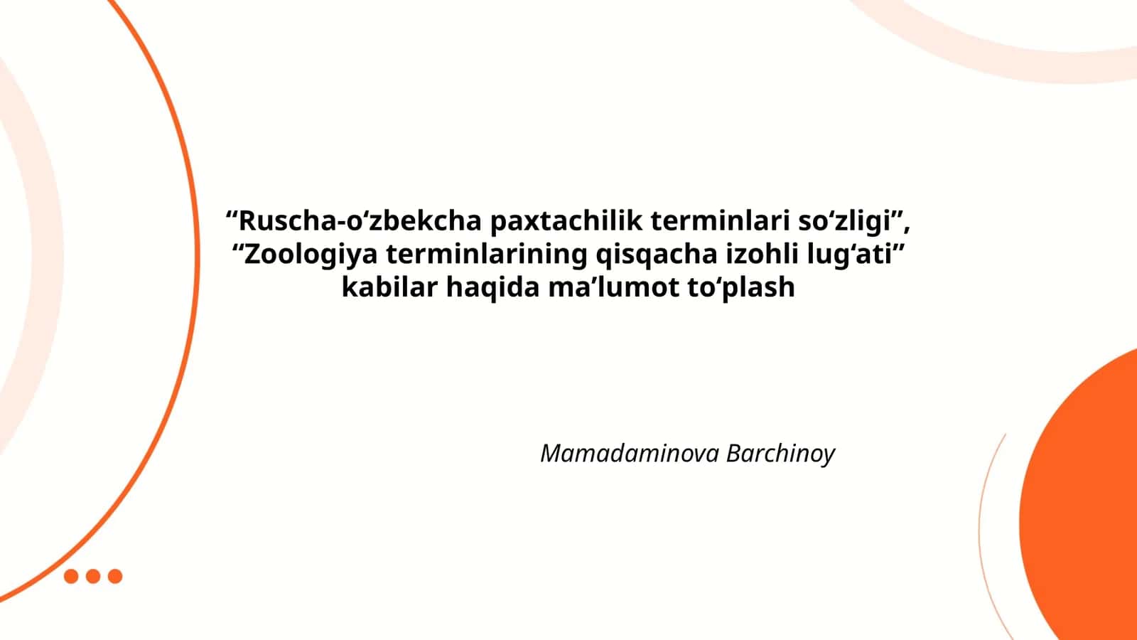 Ruscha-o‘zbekcha paxtachilik terminlari so‘zligi 1
