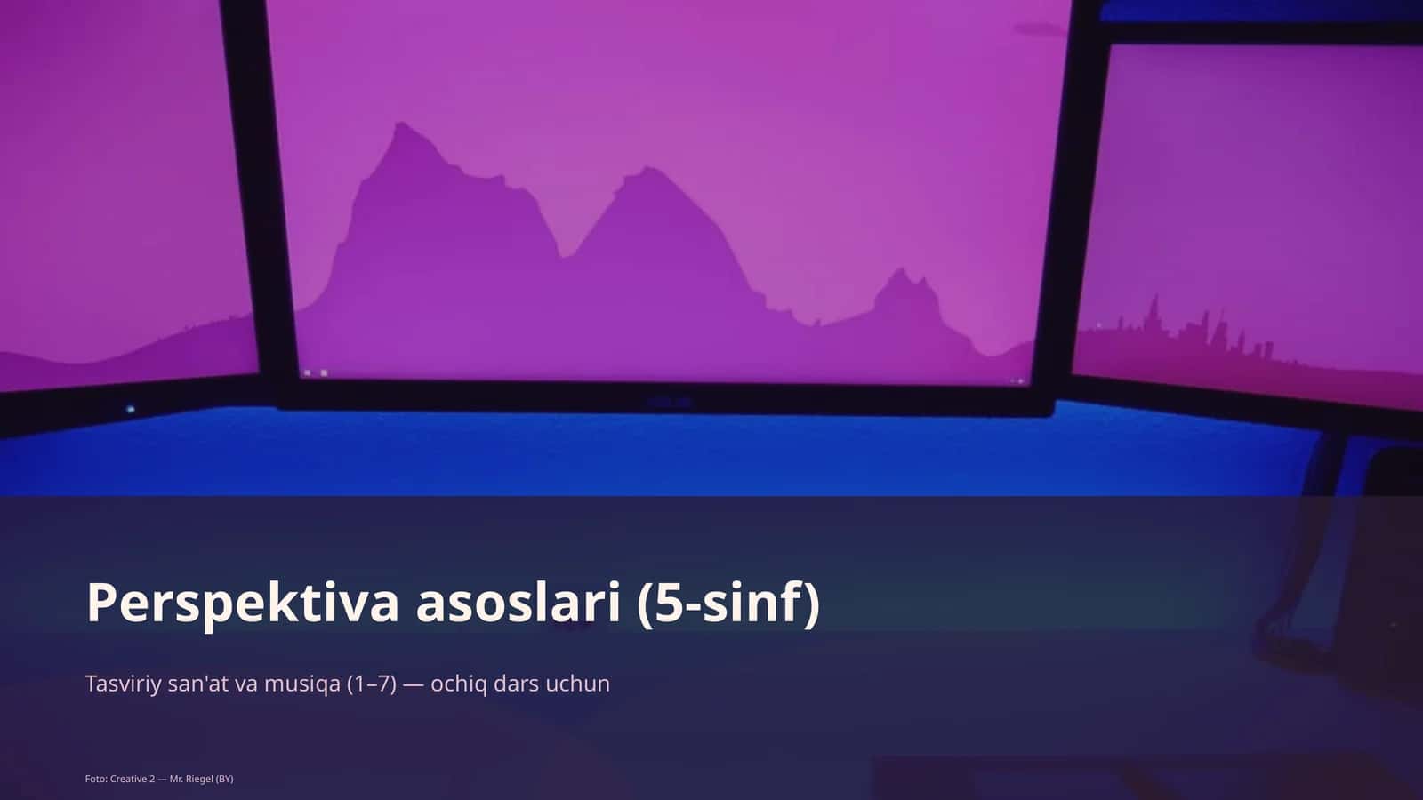 Perspektiva asoslari (5-sinf) 1