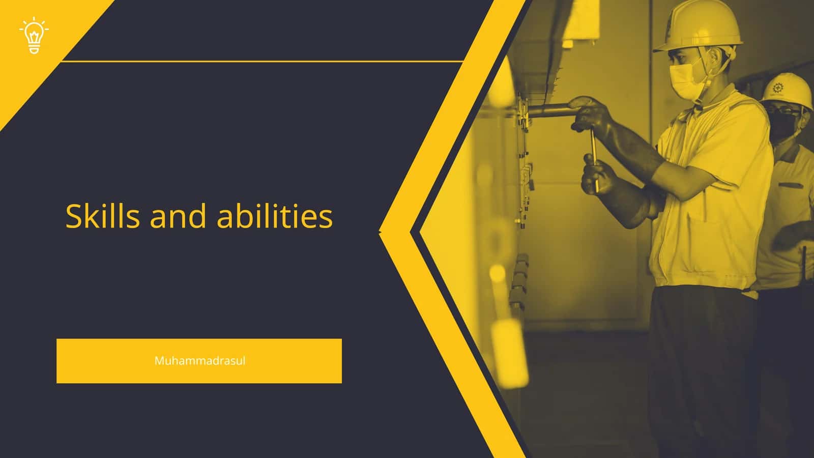 Skills and abilities 1