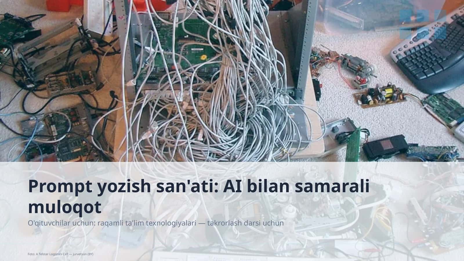 Prompt yozish san'ati: AI bilan samarali muloqot 1