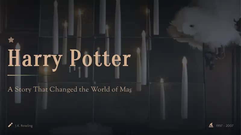 "Harry Potter" asariga inglizcha taqdimot 1