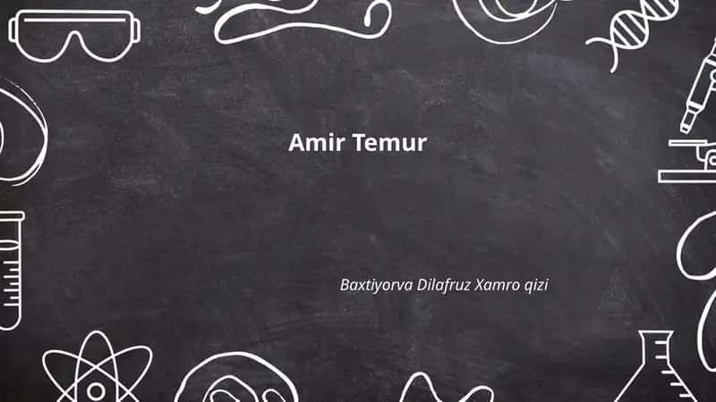 Amir Temur 1
