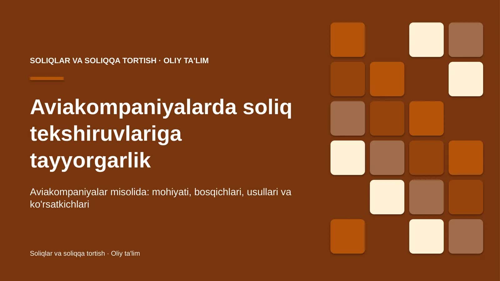 Aviakompaniyalarda soliq tekshiruvlariga tayyorgarlik 1