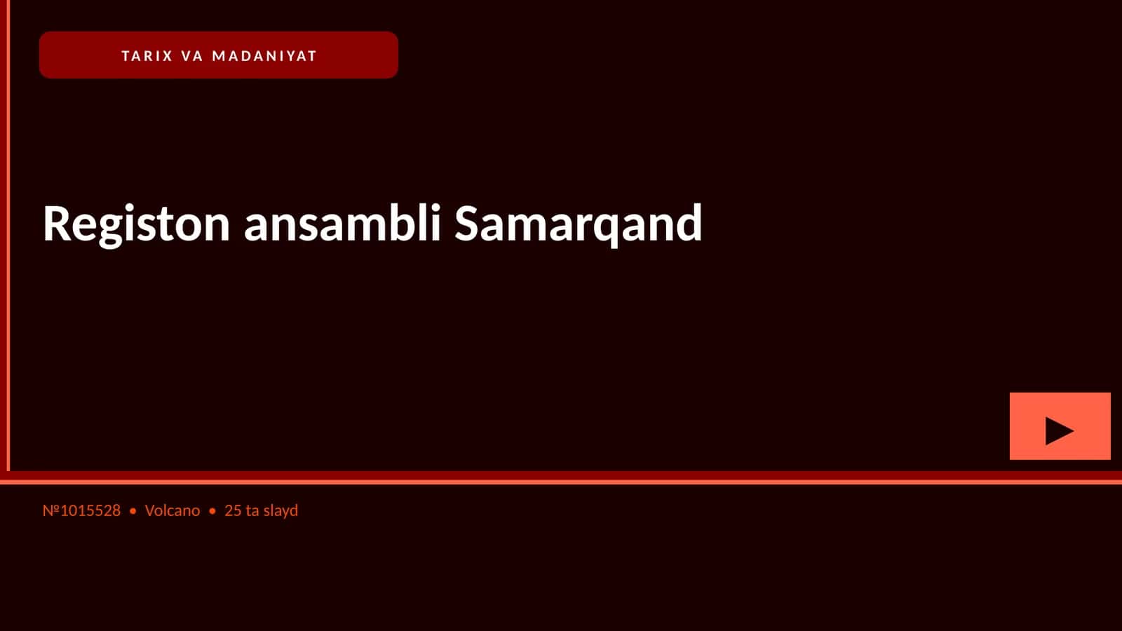 Registon ansambli Samarqand 1
