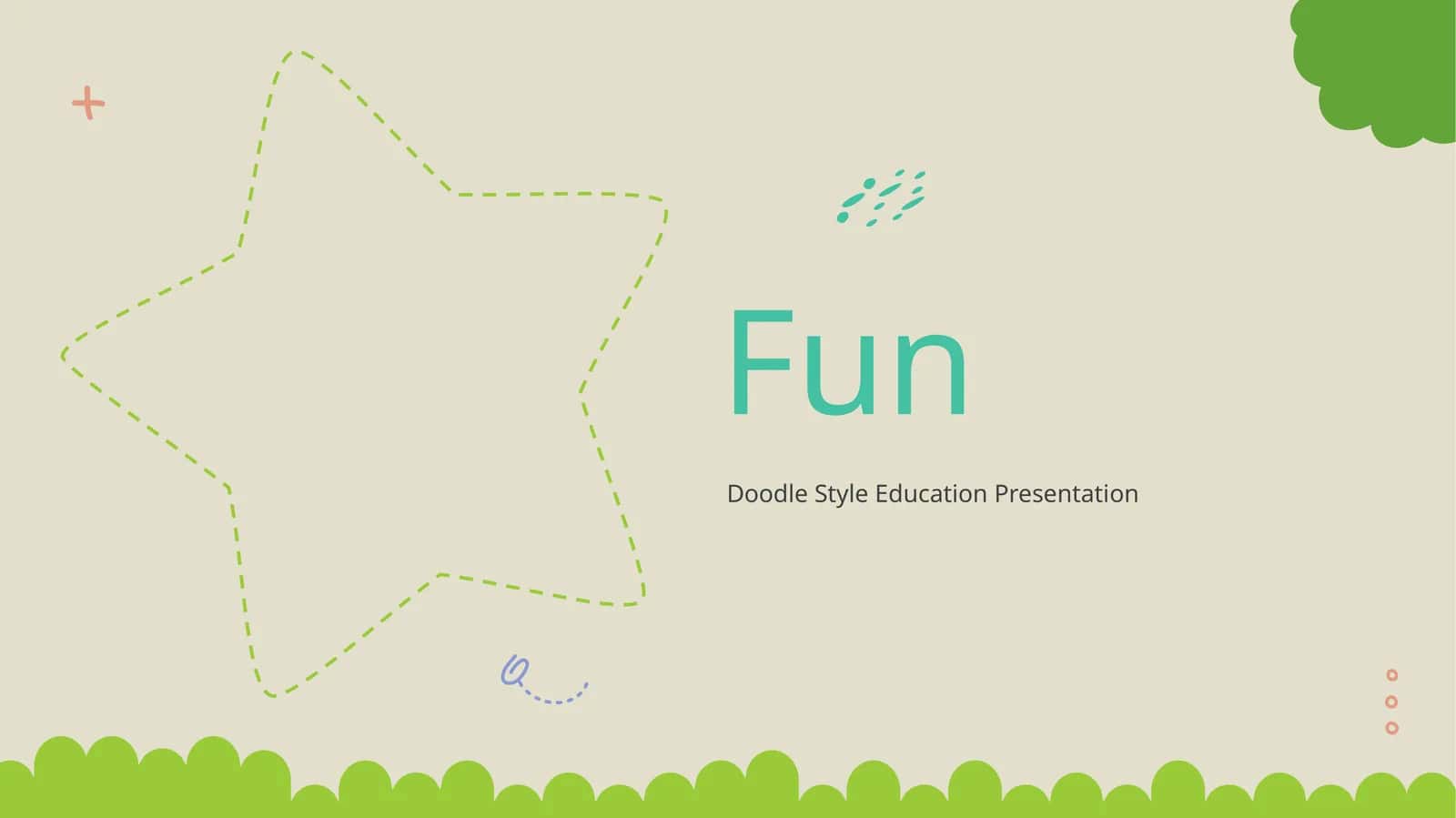 Doodle Style Education Presentation 1