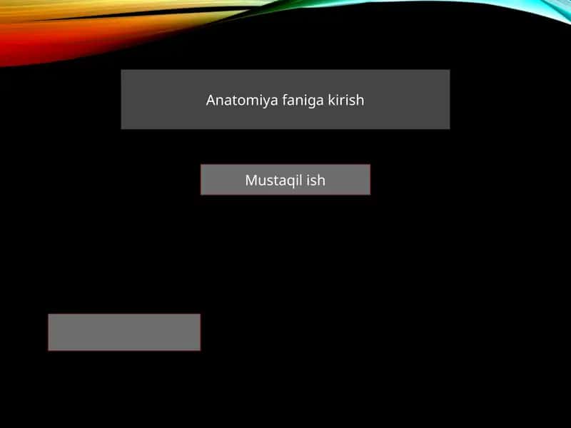 Anatomiya faniga kirish 1