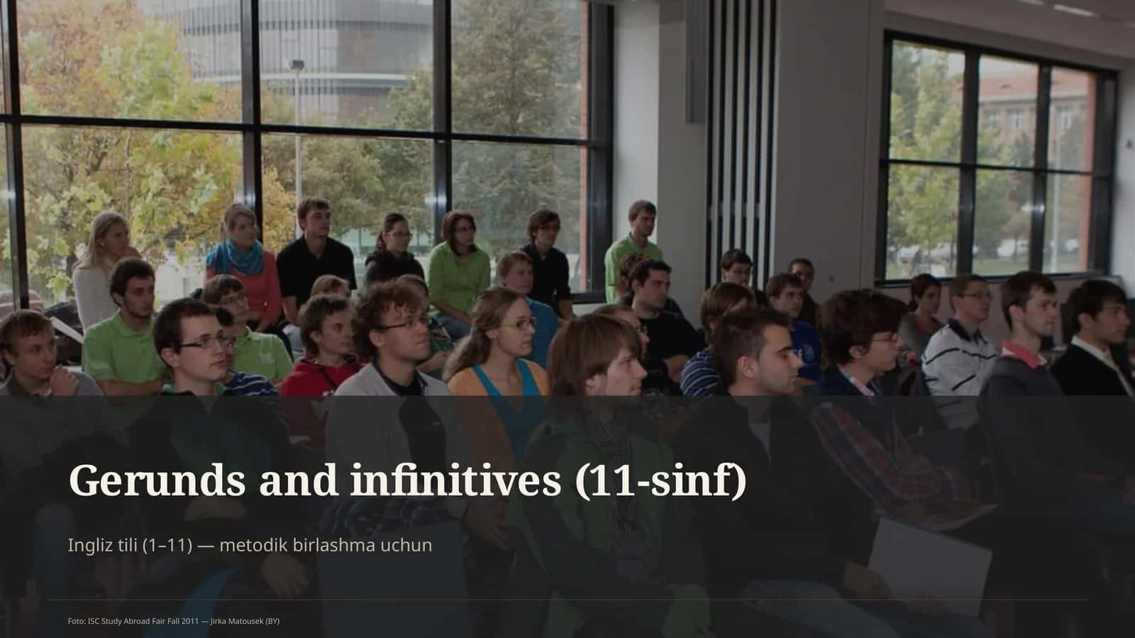 Gerunds and Infinitives (11-sinf) 1